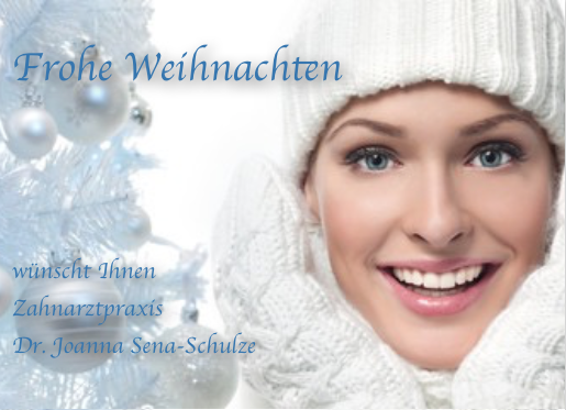 Zahnarztpraxis Oberhausen wnscht frohe Weihnachten